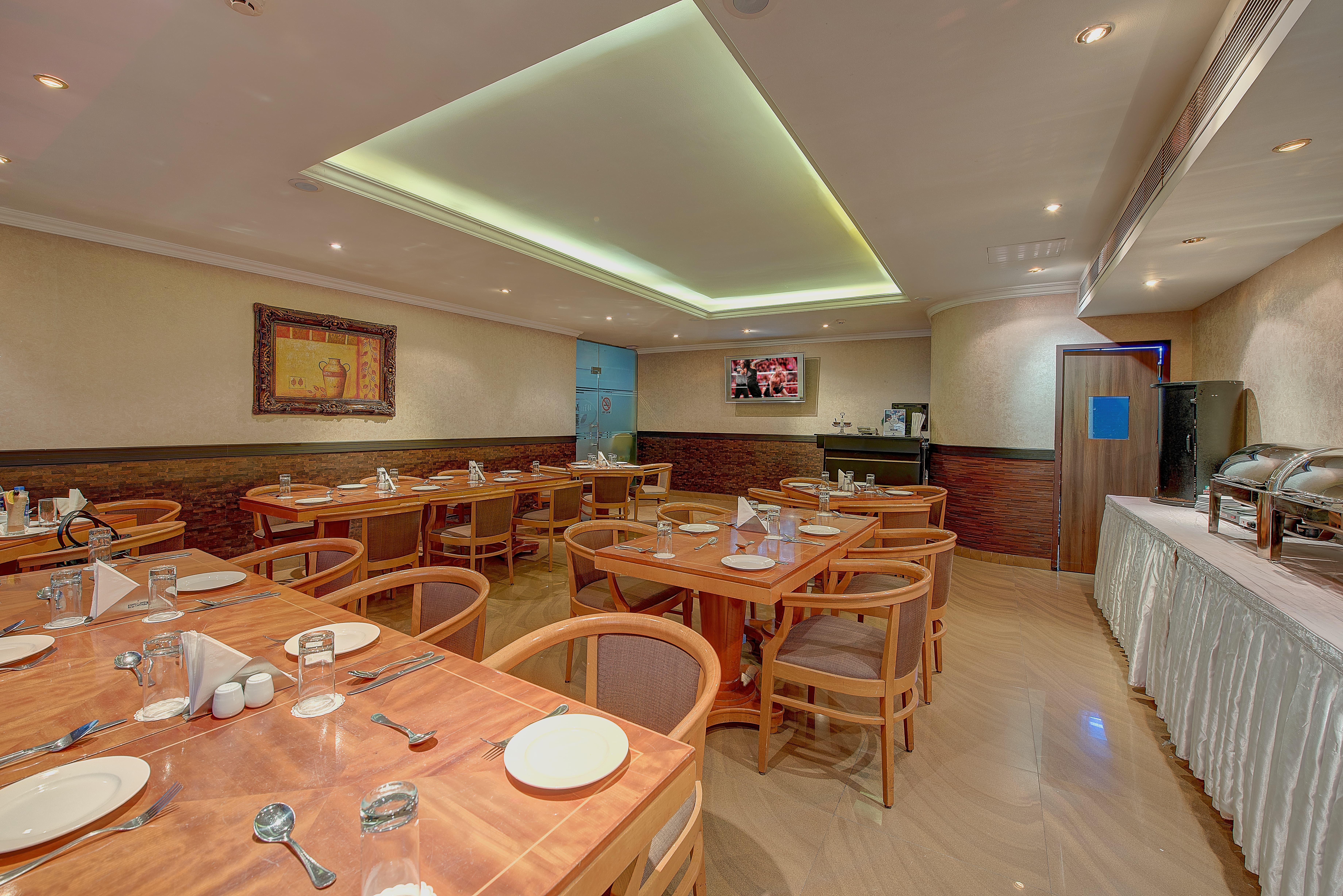 Palm Beach Hotel Dubaj Restaurace fotografie